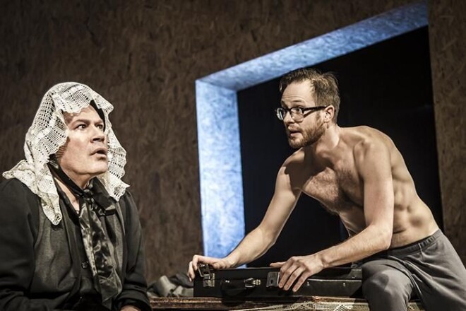 В спектакле "Демоны", реж. Элмарс Сеньков