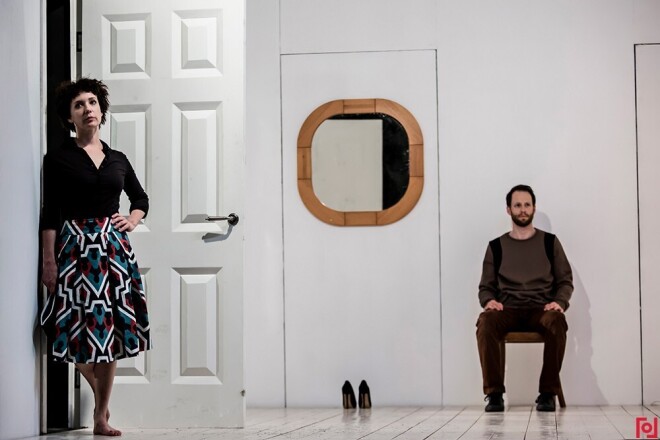 В спектакле "Две комнаты", реж. Евгений Кулагин