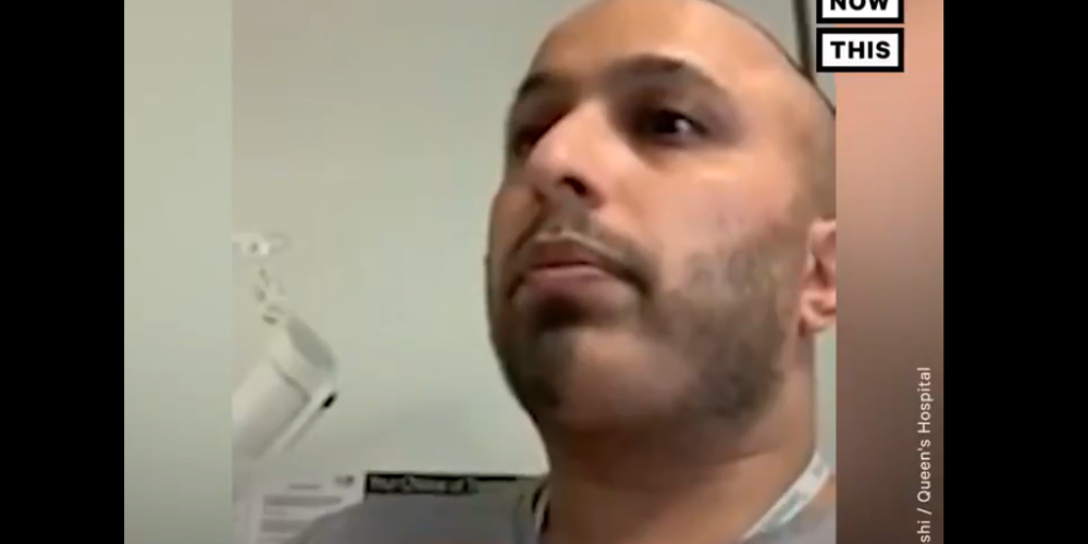 VIDEO: Dakteris demonstrē, kā elpot cilvēkiem, kuri inficējušies ar Covid-19