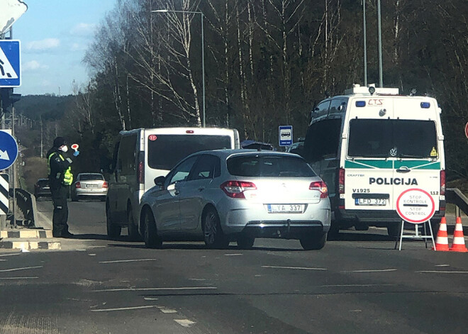 Koronavīrusa izplatības draudu dēļ Lietuvā slēdz Nemenčines pilsētu