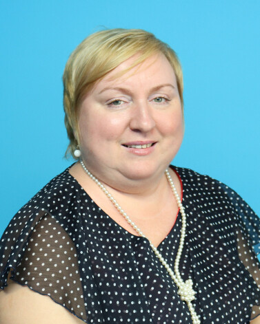 Latvijas Nedzirdīgo savienības prezidente Sandra Gerenovska.