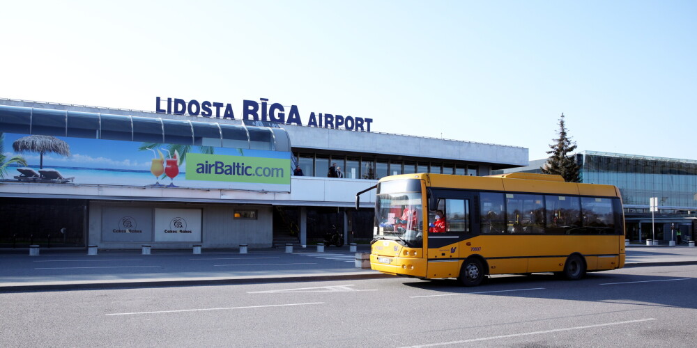 Аэропорт "Рига" в первом квартале обслужил на 12,6% меньше пассажиров