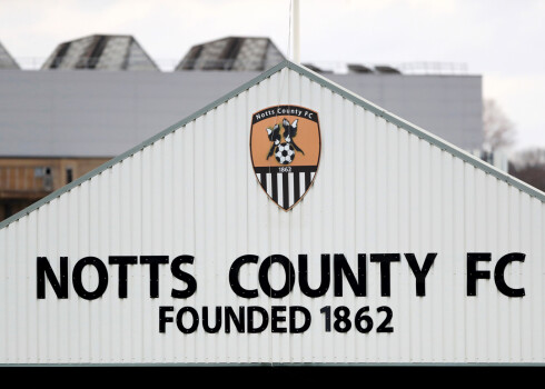  "Notts County" pašlaik spēlē Nacionālajā līga, kas pēc spēka samēra ir vien piektā līgā Anglijā.