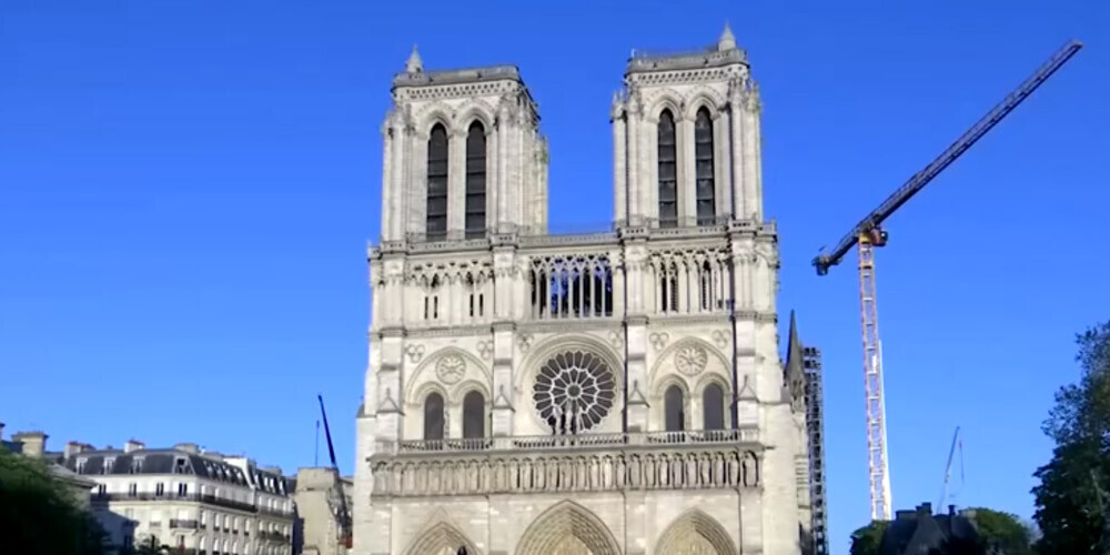 Nākamnedēļ atsāksies Parīzes Dievmātes katedrāles atjaunošanas darbi