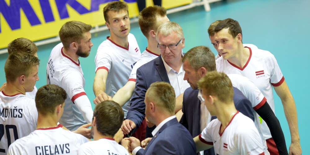 Latvijas volejbola izlase šosezon paliek bez Eiropas līgas sacensībām