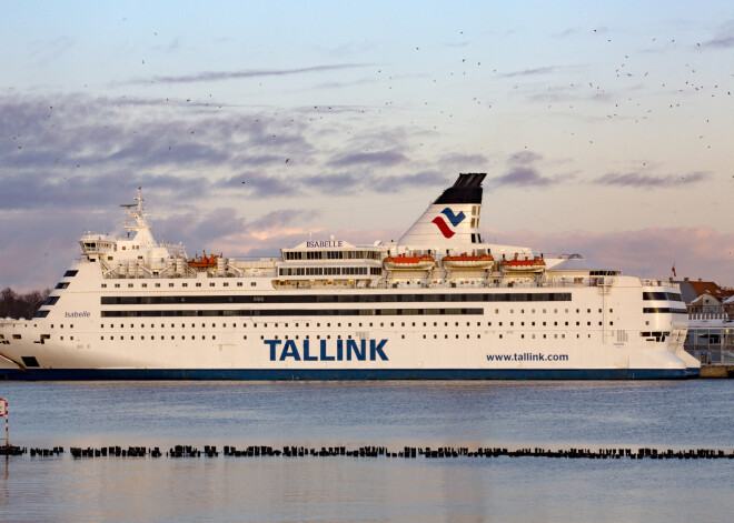 Tallink на этой неделе выполнит рейсы между Ригой и Стокгольмом