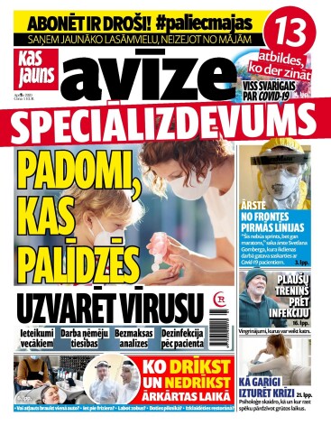 “Kas Jauns Avīze” speciālizdevums nopērkams preses tirdzniecības vietās visā Latvijā, kā arī pasūtāms internetā - www.zurnali.lv.