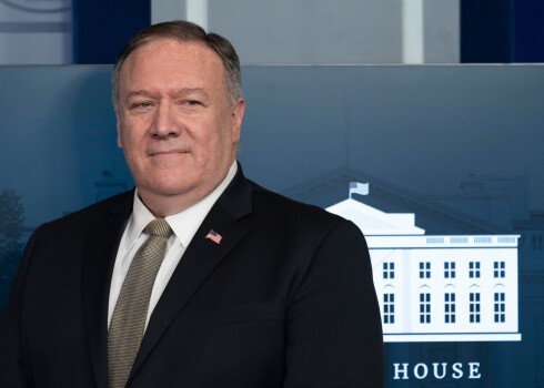 ASV valsts sekretārs Maiks Pompeo.