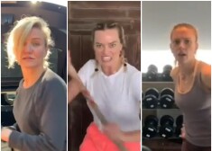 Kamerona Diasa, Margo Robija un Skārleta Johansone.