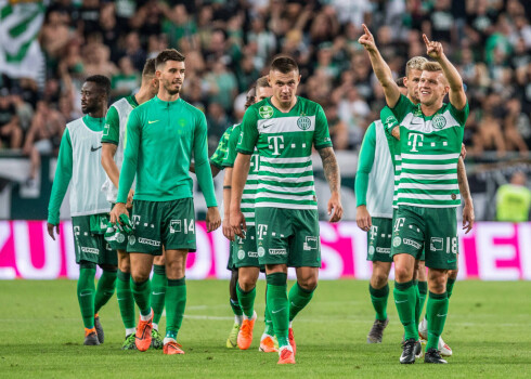 Ungārijas čempionāta līdervienības "Ferencvaros" futbolisti.