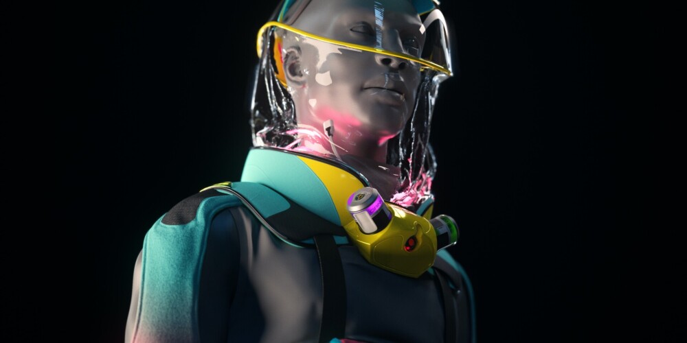 "Micrashell" pasargāšot no visiem vīrusiem un izskatās kā apģērbs no zinātniskās fantastikas filmām.