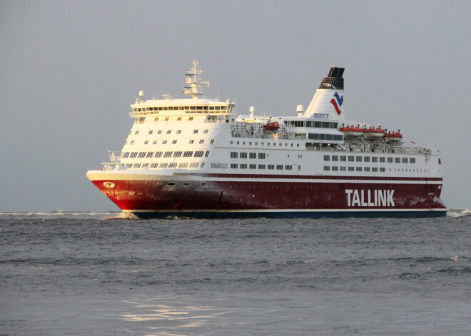 На линии Латвия-Швеция число пассажиров Tallink в апреле уменьшилось на 99,1%