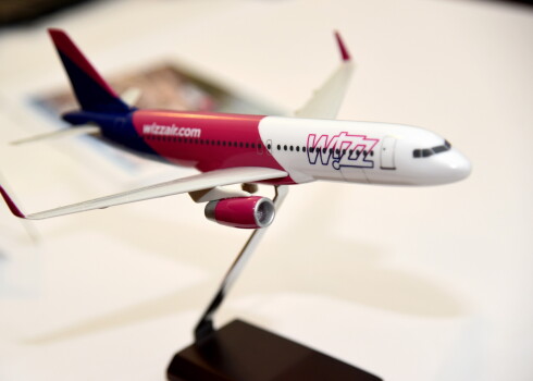 "Wizz Air" lidmašīnas modelis.