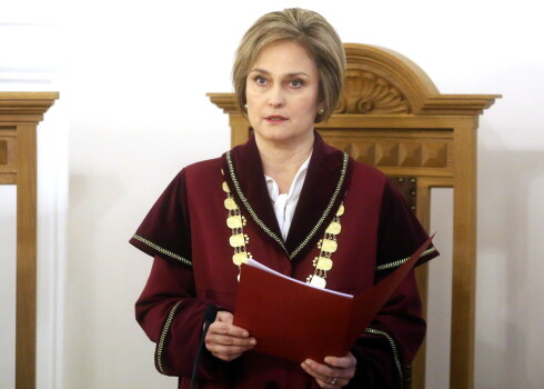 Satversmes tiesas priekšsēdētāja Ineta Ziemele.