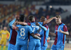  Turcijas futbola virslīgas līdervieniība Trabzonas "Trabzonspor".