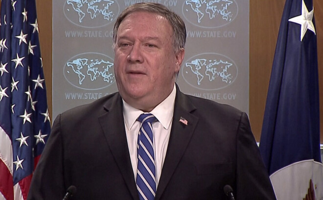 "Ja Maduro režīms nolems viņus paturēt, mēs izmantosim visus instrumentus, kas ir mūsu rīcībā, lai viņus atgūtu," Pompeo sacīja žurnālistiem.