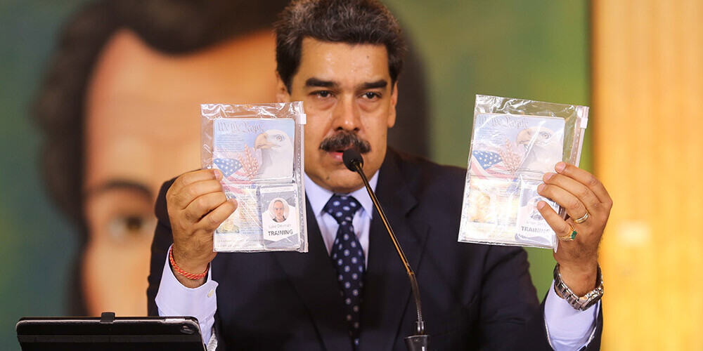 Maduro paziņo, ka sagūstītie amerikāņu algotņi tiks tiesāti Venecuēlā