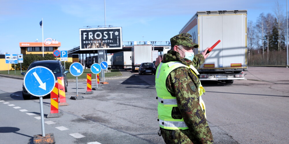Igaunija atvieglos ierobežojumus robežu šķērsošanai ar Somiju, Latviju un Lietuvu