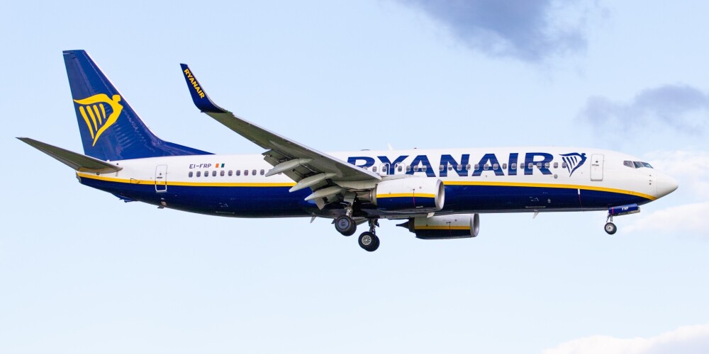 "Ryanair" no 1.jūlija atjaunos 40% lidojumu