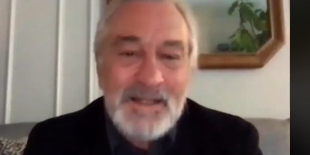 Holivudas zvaigzne, aktieris Roberts De Niro.