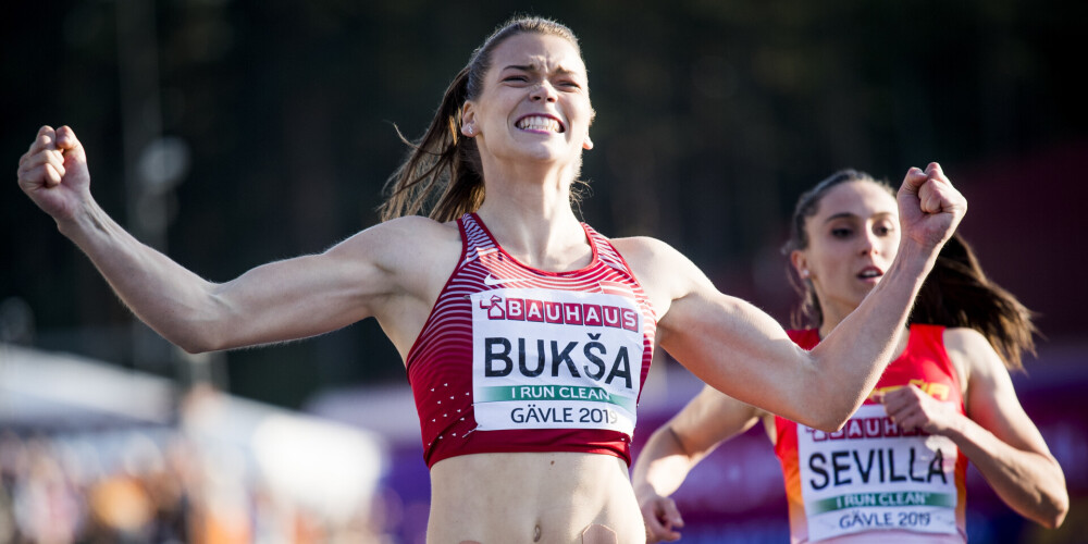 Latvijas labākā sprintere Bukša: "Tagad nākas domāt, kā es izdzīvošu, nevis trenēšos"