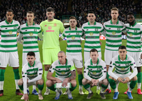 Glāzgovas "Celtic" futbolisti.