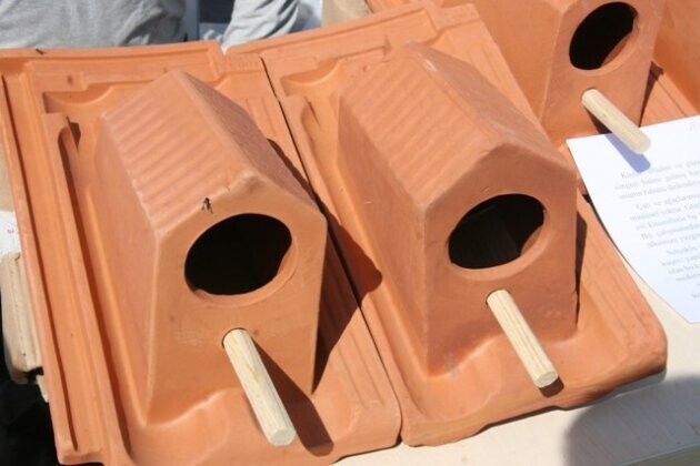 Turcijas ražotāja “Hitit Terra” putnu būrīši.