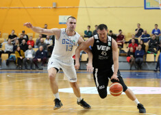 Latvijas-Igaunijas Basketbola līgas spēle, kurā tiekas "VEF Rīga" un "Ogre" basketbola komandas.