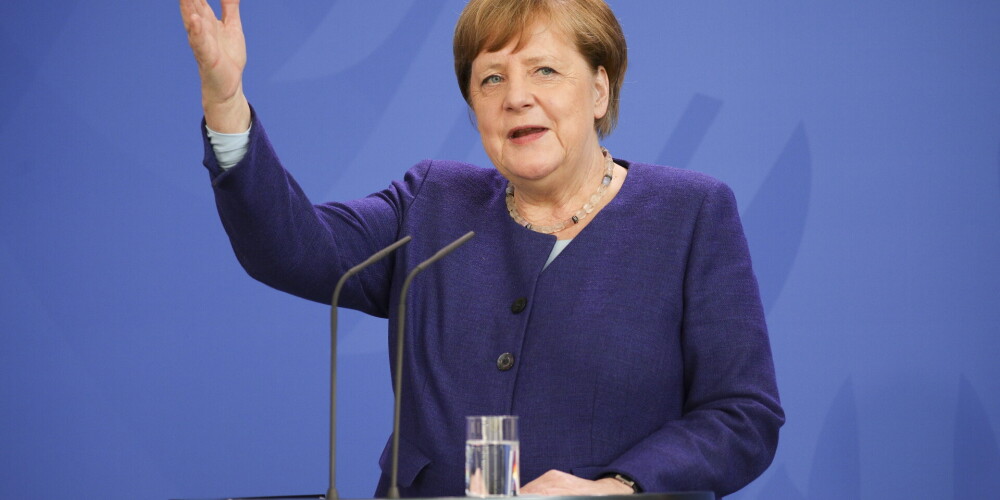 Merkele aizstāv pamatbrīvību ierobežošanu pandēmijas laikā