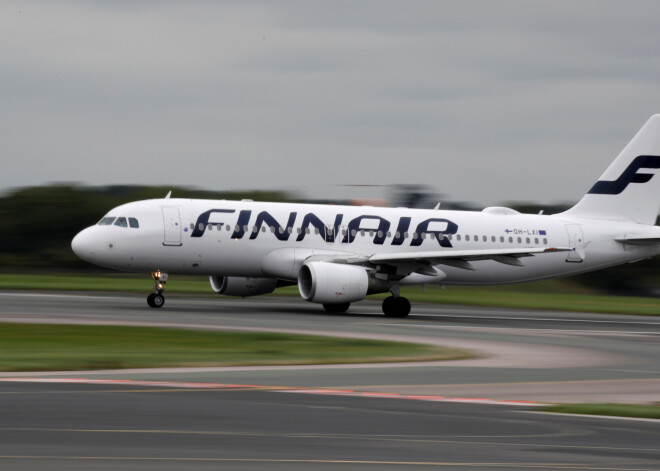 Izsniedz atļauju "Finnair" atsākt lidojumus no Rīgas uz Helsinkiem