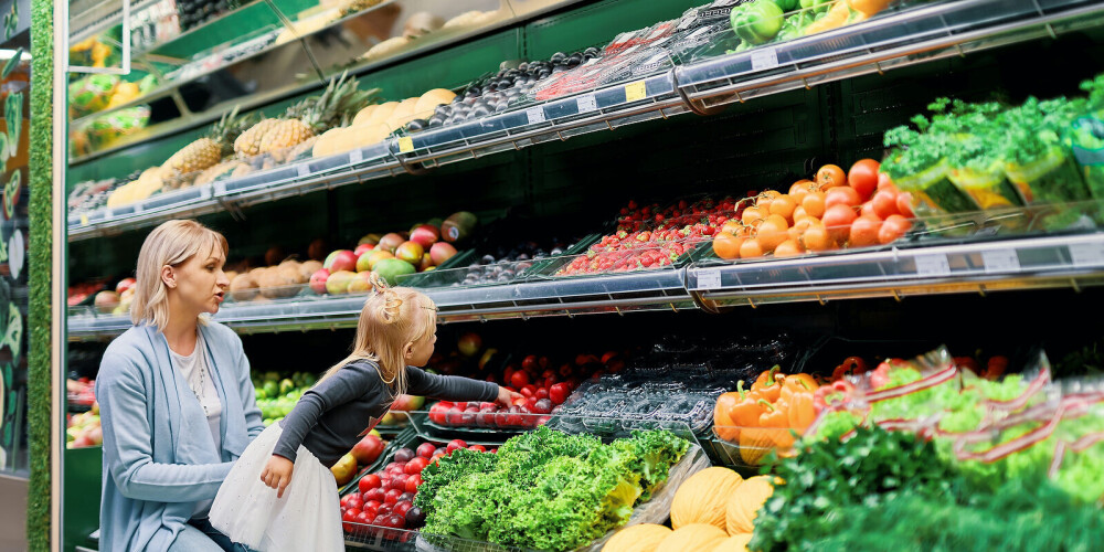 Latvijas Tirgotāju asociācija aicina samazināt PVN visai veselīgai pārtikai