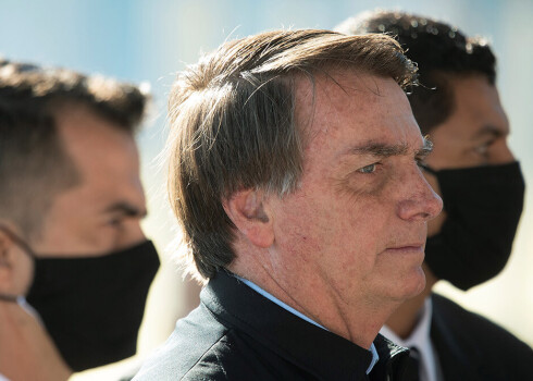 Brazīlijas prezidents Žairs Bolsonaru.