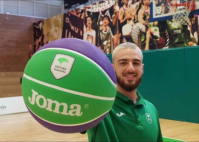 Malagas "Unicaja" basketbolists Alonso saslimis ar Covid-19 un nevarēs palīdzēt komandai