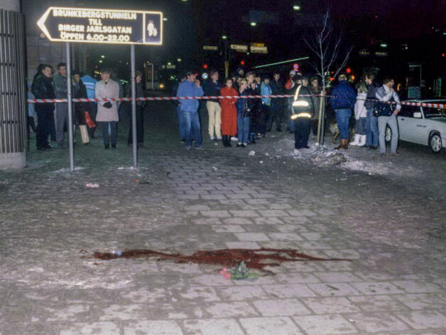 Slepkavības vieta 1986.gada februārī.