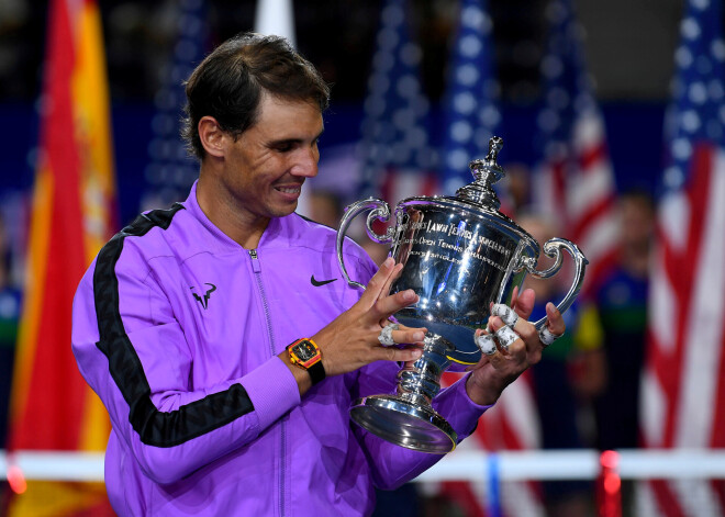 "US Open" tenisā sāksies 31. augustā bez skatītājiem