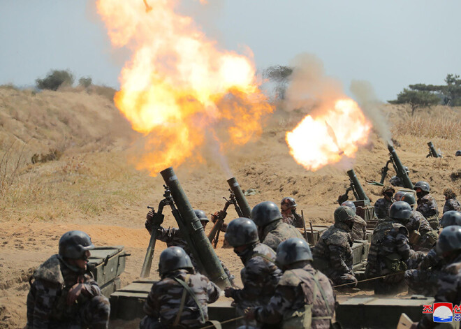 Ziemeļkoreja plāno atsākt militārās mācības uz robežas ar Dienvidkoreju