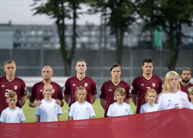 Latvijas futbola izlasei tuvākās oficiālās spēles būs septembrī