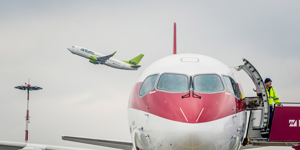 "airBaltic" jauno rezervāciju skaits pagājušajā nedēļā audzis par 54%