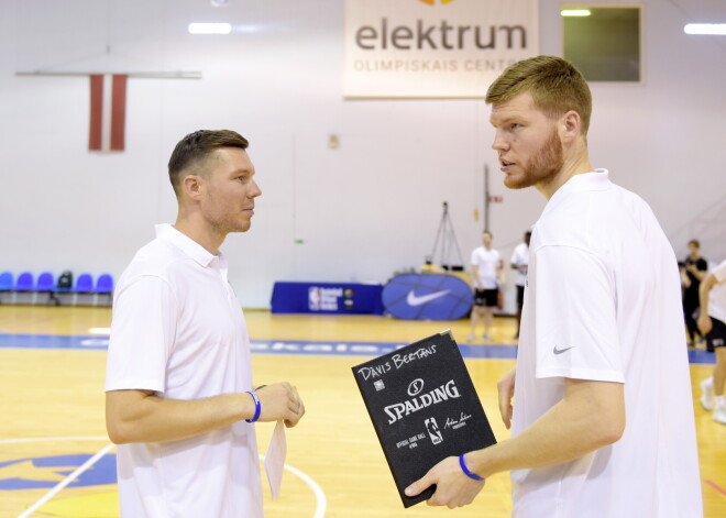 Arī šovasar Valmierā norisināsies "Brāļu Bertānu basketbola meistarklase"