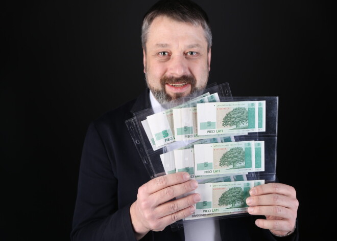 Kolekcionārs Pēteris Sičevs stāsta par 20 000 eiro vērtu Latvijas naudaszīmi un atklāj 500 latu banknotes noslēpumu