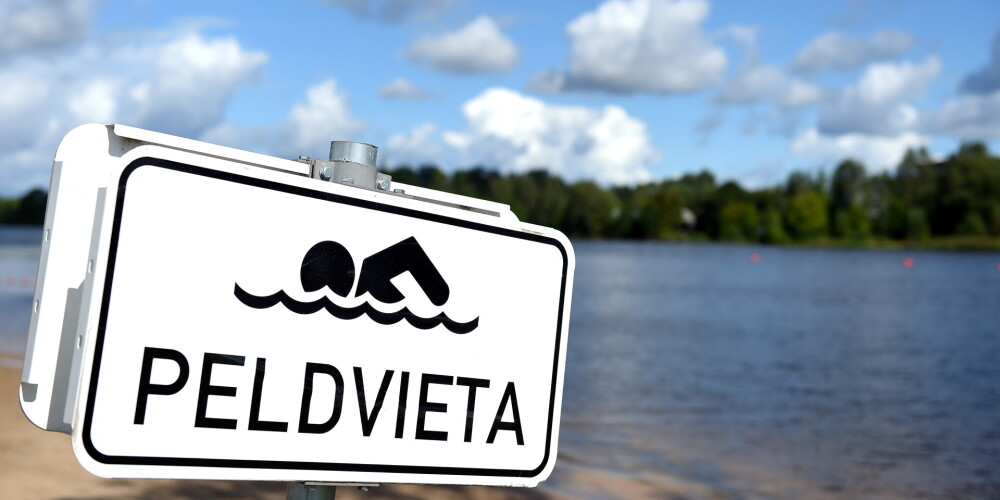 Rīgas pilsētas peldvietās ūdens temperatūra sasniedz pat +24 grādus