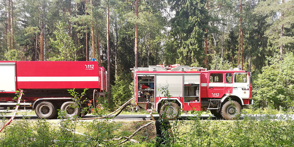 Valsts mežos šogad likvidēti vairāk nekā 100 meža ugunsgrēki