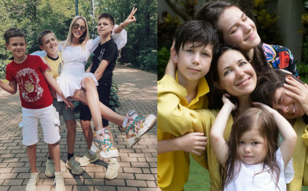 Тарханова с детьми фото