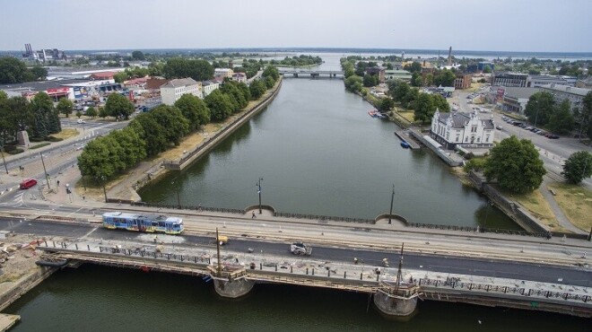 Liepājas Tramvaja tilts.