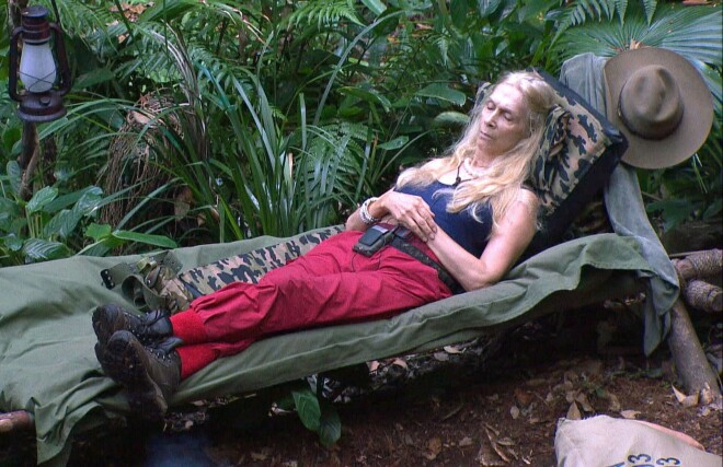 Lēdija Kolina Kempbela šovā “I’m A Celebrity… Get Me Out Of Here”.