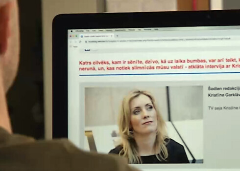 Viltus ziņu lapā izvietota safabricēta intervija, kurā Kristīne Garklāva slavējot pretsēnīšu līdzekļa preparātu.