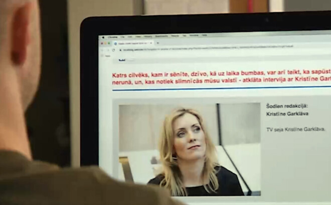 Viltus ziņu lapā izvietota safabricēta intervija, kurā Kristīne Garklāva slavējot pretsēnīšu līdzekļa preparātu.