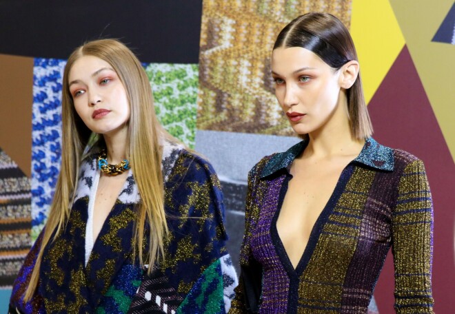 Māsas Džidži un Bella Hadidas.