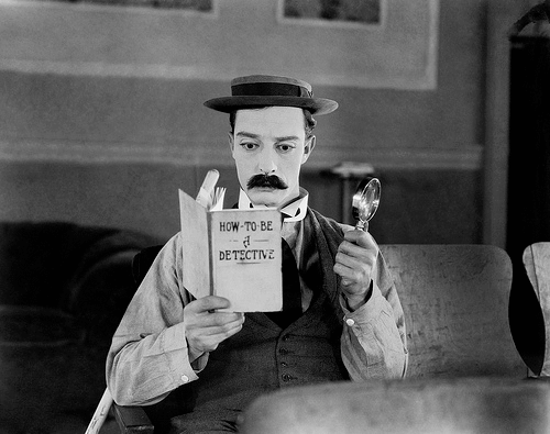 Фильм с участием Бастера Китона «Шерлок-младший», 1926