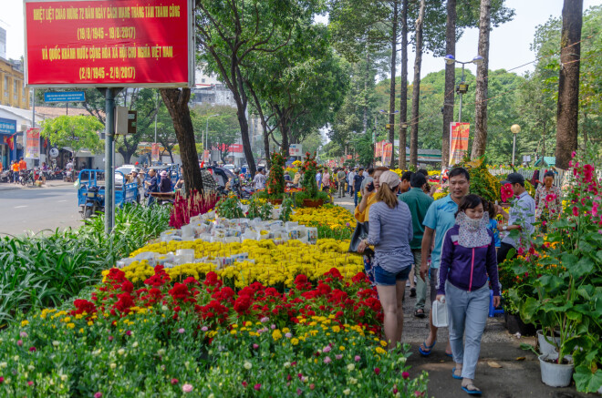 Saigonas nosaukums saglabājies, jo reti kurš vietējais pilsētu sauc par Hošiminu. Saigona, un viss.